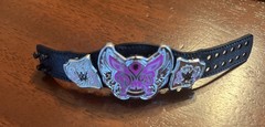 2014 WWE Mattel Elite Divas Championship Title Belt Accessory Butterfly Shiny