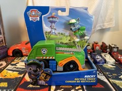 PAW Patrol Rocky Recycle Truck with Collectible Figure Toy Set Ages 3+