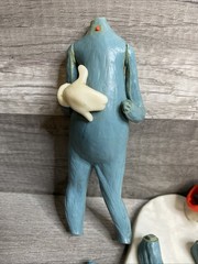Vintage 1959 Cat In The Hat Dr. Seuss Revell PARTS AND REPAIR ONLY Incomplete