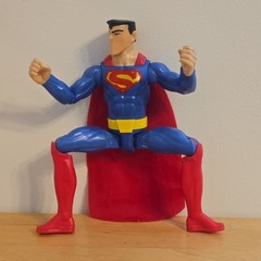 Mattel DC Comics Superman Action Figure w/ Cloth Cape Plastic/Fabric 2016