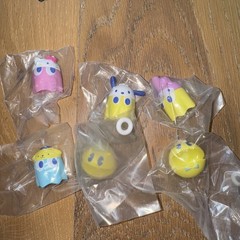 Pac Man x Sanrio Chibi Collect Megahouse 1.5-Inch Mini-Figures – Complete Set