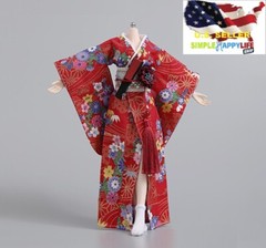 NEW 1/6 Japanese hakama Kimono miko dress for 12″ figure phicen Hot toys ❶USA❶