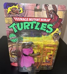 2022 Teenage Mutant Ninja Turtles Splinter Action Figure Bend On Bottom Corner