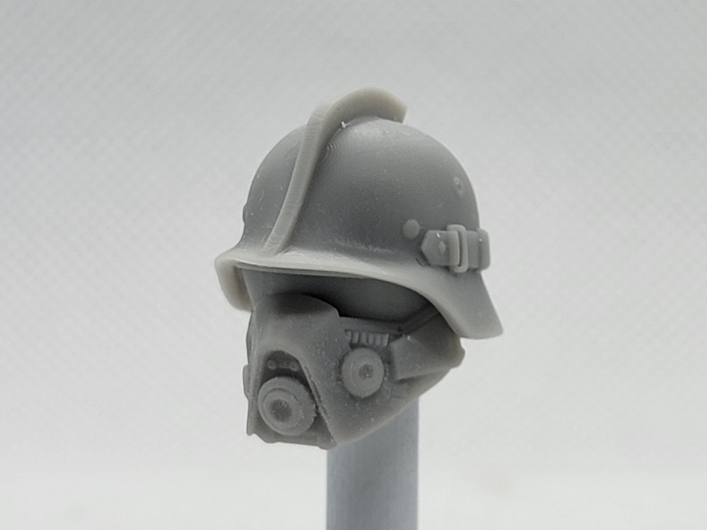 3d Printed Iron Grenadier Head 1:12 scale 6″ GI Joe Classified/Marvel Legend