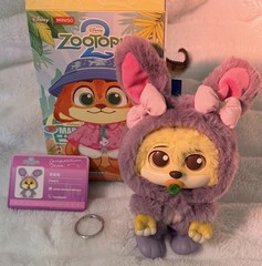 MINISO Disney Zootopia 2 City Residents Series Vinyl Plush Blind Box Finnick