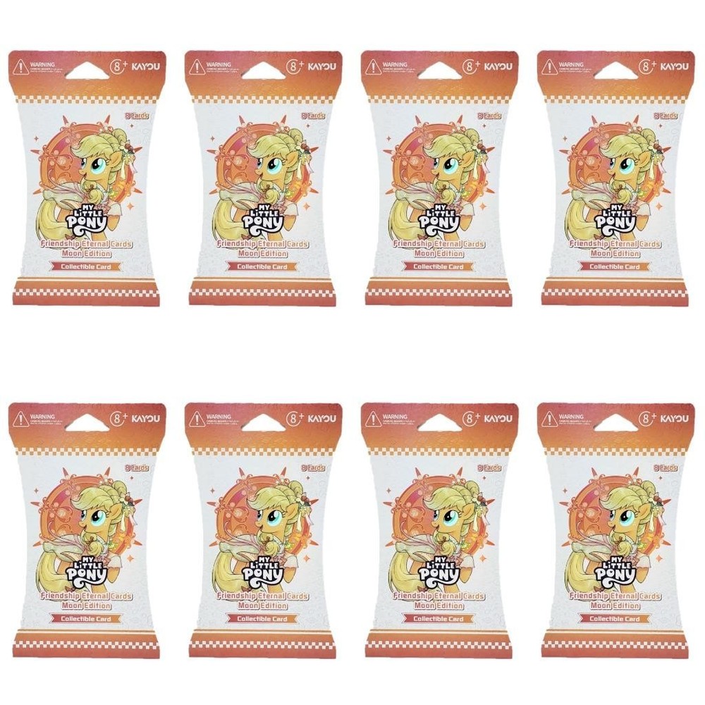My Little Pony Friendship Eternal Cards Moon Edition – Lot of 8 Card Packs