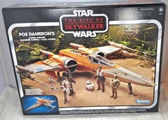 Star Wars Vintage Poe Dameron X-Wing Fighter Rise of Skywalker Parts Or Repair