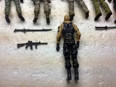 GI Joe Retaliation Roadblock and Other Action Figures Lot of 6.