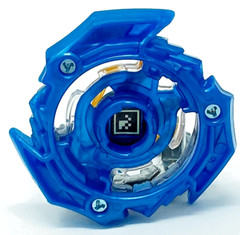 Beyblade Burst B-104 Wonder Valkyrie Tomy Hasbro auth. w/ QR Code blue silver