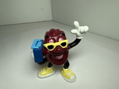 1988 California Raisins Mr. Boombox Figure Calrab PVC Advertising Vintage