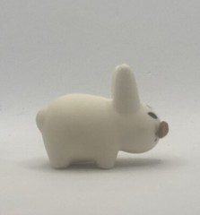 Kidrobot Frank Kozik Smorkin’ Labbit Series 3 White Moustache 45mm Mini Figure
