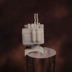 Backpack Comms Sensor Array Compatible with McFarlane Toys Action Figures 1/12th