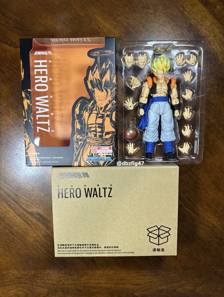 SH Figuarts Dragon Ball Z Demoniacal Fit Gogeta Super Saiyan Fusion Reborn *NEW*