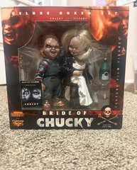 RARE Bride of Chucky/Childs Play 2 Action Figures McFarland Toys movie Maniacs 2