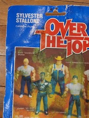 1986 Cannon Films Over The Top SYLVESTER STALLONE Action Figure, “John Grizzly”