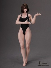 LDDOLL 29 Muscle 1/6 Female Seamless Silicone Body Finger Bone For 12″ Figure