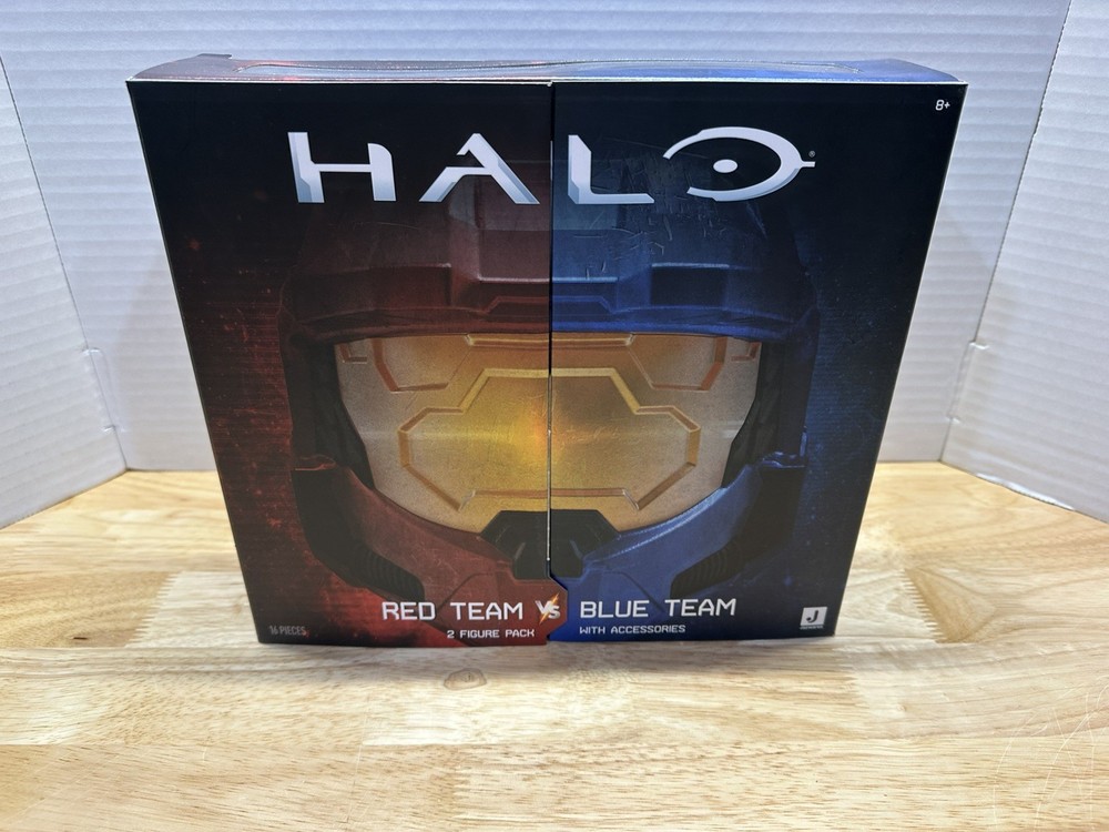 Jazwares Halo Spartan Collection Red Team vs Blue Team 2-pack Gamestop Exclusive