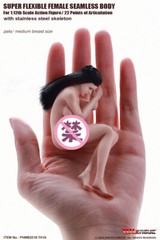 TBLeague Phicen T01A Female Medium Breast Pale Body w/ Head 1/12 FIGURE US SHIP