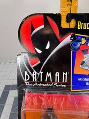 1992 Kenner Batman The Animated Series: Bruce Wayne Action Figure, Snap On Armor
