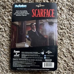 Funko ReAction Figures Scarface Tony Montana 3.75in Fully Poseable Figure Gun