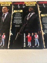 Pulp Fiction Talking Figures Lot Vincent Vega Jules Winnfield Jimmie Dimmick