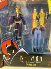 SET of 2 McFarlane DC Batman Animated Ventriloquist and Scarface, Talia Al Ghul