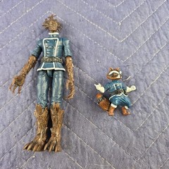 2015 Marvel Legends Comic Series 2-Pack Rocket Raccoon & Groot 3.75″ Used