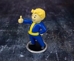 Toynk Fallout Vault Boy Thumbs-Up 3-Inch Mini Figure for Adults One Size, Blue