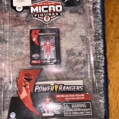 Action, Micro Figures World’s Smallest Power Rangers Set Of Four ￼