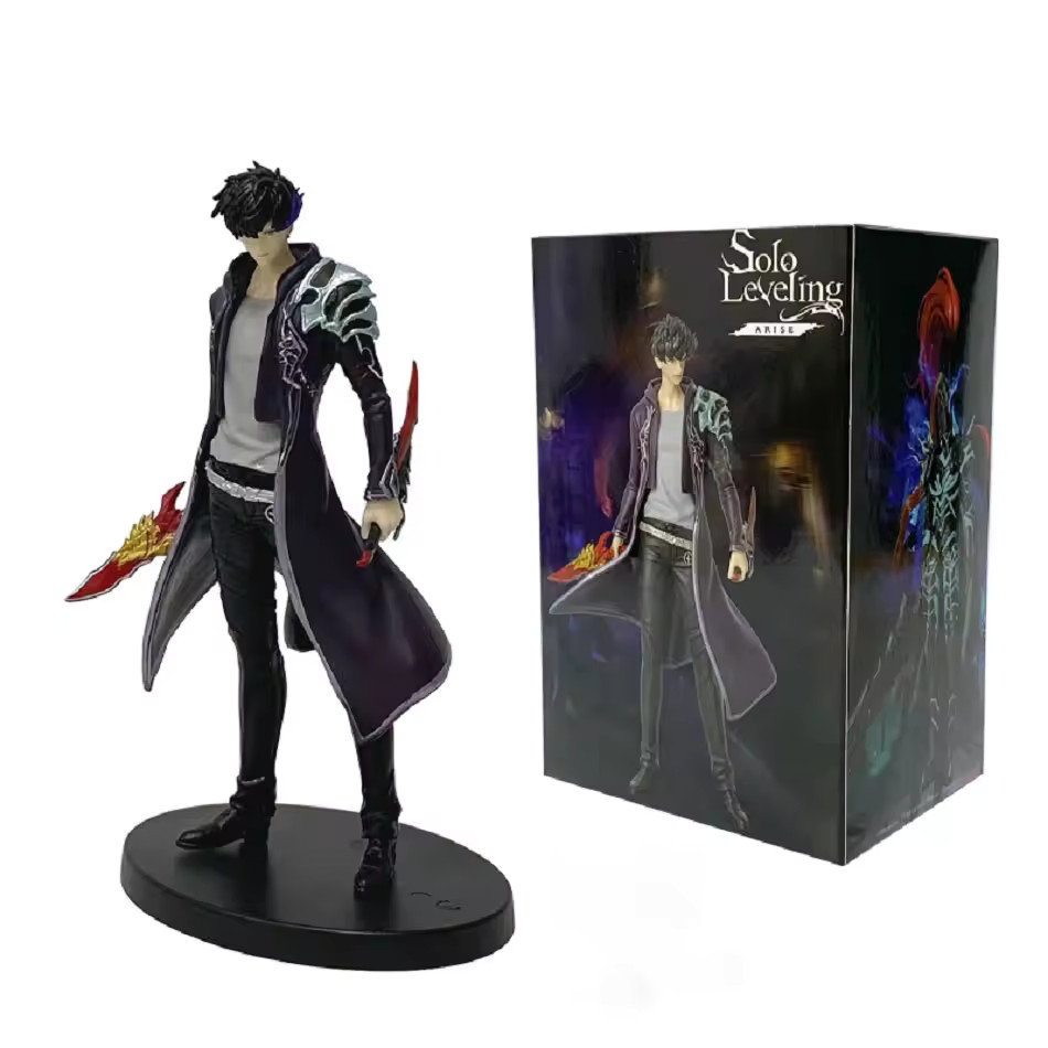 Solo Leveling Sung Jin-Woo 21cm PVC Anime Figure Arise Shadow Monarch