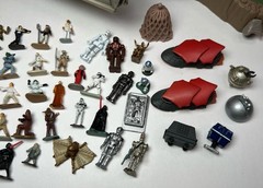 Large Lot of Vintage Star Wars Galoob Micro Machines Sets & Figurines 1994 1995