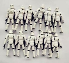 lot Star Wars Stormtroopers OTC Trilogy action FIGURE 3.75″