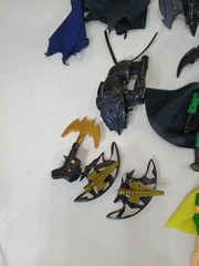 Vtg 1990-93 Kenner BATMAN RETURNS Action Figure Lot of 10 Bruce Wayne & Catwoman