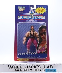 Bret Hitman Hart WWF Wrestling Superstars 1996 Jakks Pacific Figure NEW SEALED