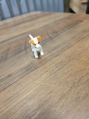 1993 Hasbro Puppy In My Pocket Jack Russell Terrier Dog Figure Vintage