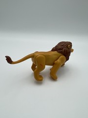 The Lion King Fighting Action Adult SIMBA Vintage 1994 Disney Toy Figure Battle