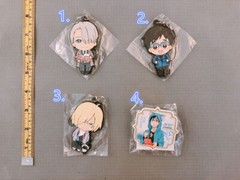Yuri on Ice Badge Clip Victor Nikiforov Yuri Yuuri Katsuki Plisetsky