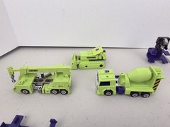 Vintage G1 Transformers Constructicons Devastator Hasbro 1985