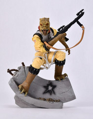 Star Wars Bossk Unleashed Hasbro 2004 Loose Complete ESB Static Figure/Statue
