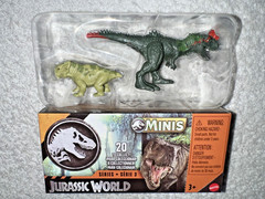 JURASSIC WORLD MINIS SERIES 3 COMPLETE SET OF 20 **NEW LOOSE**