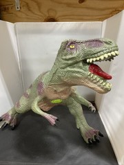 Roaring T-Rex w/Realistic Textures 16″ Tall/Approx 24″ in Length
