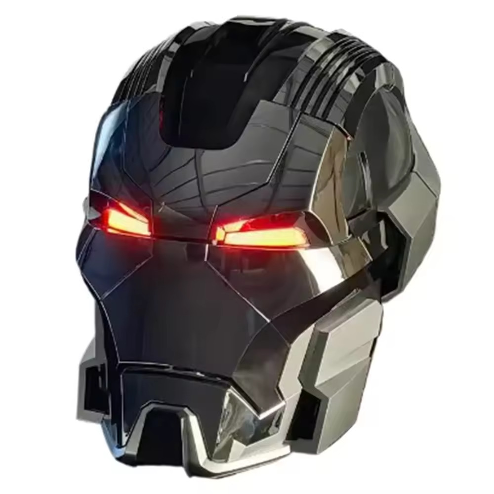Iron Man MK17 Voice Control Helmet Wearable LED Mask, Touch and Remote Control