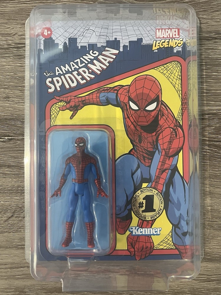 Hasbro Marvel Legends Retro Spider-Man 1st Edition 3.75 Inch Action Figure MOC