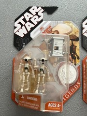 2007 30th Anniversary Legends Pit Droid 2 Packs (3 Different Colors)