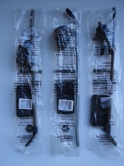 3 Diff 7-11 TERMINATOR SALVATION 2009 Slurpee Spoon Straw w/ Detachable Figures