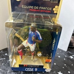 FT Champs FIFA 2006 France Cisse 9 Soccer Action Pose Figure 6″ Netcam
