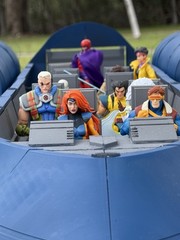X men marvel legends size jet/ x-jet / black bird