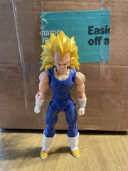 Demonical Fit SSJ3 Vegeta + Tonsen Art Toys Majin Vegeta Head Sculpt Set (NO BOX