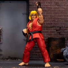Ultra Street Fighter II Ken Masters 6-Inch Scale Action Figure BY JADA TOYS