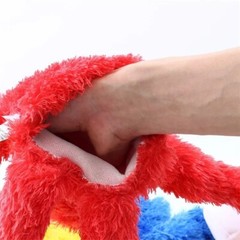 SesameStreet Elmo Plush Hand Puppet Muppet Plush Toy Kid Gift 33CM